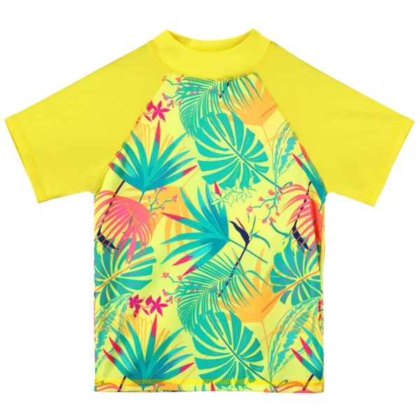 BAOHULU Kids Swimsuit UPF 50+ UV Sun Protective Rash Guard Two Pieces Set Beach Wear Summer Water Sport Wear Surfing Suit 2