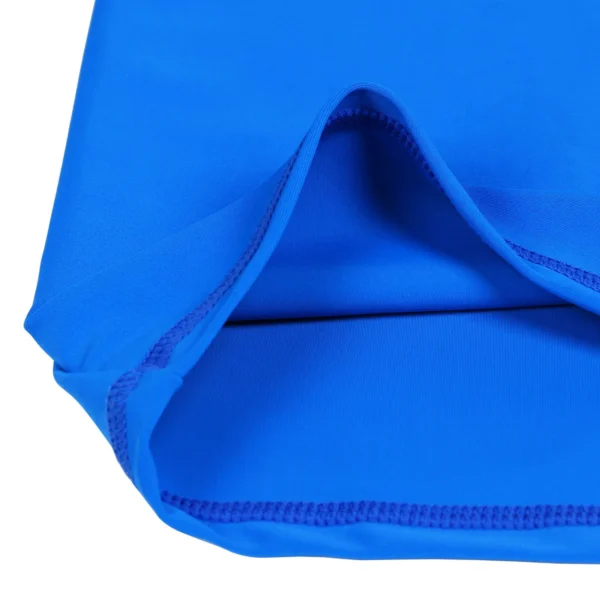 BAOHULU Long Sleeve Rashguard Swimsuit UPF 50+ Kids Swimwear Sunsuits Pure Color Sun Protective Beachwear Summer Surfing Suit 4